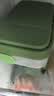 ecoco按压冰块模具定量冰格制冰盒大容量自动注水食品级制冰盒E25004绿 实拍图