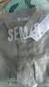 森马（Semir）短袖T恤男装纯棉衬衣外套户外工装做旧水洗夏季上衣时尚百搭 卡其50684 M 实拍图