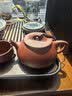 藏壶天下 宜兴紫砂壶国助工纯手工泡茶壶原矿底槽清功夫茶具景舟石瓢壶 景舟石瓢 200ml 实拍图