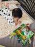 jollybaby宝宝婴儿布书新生儿早教玩具立体尾巴可咬撕水洗丛林动物0-18个月 实拍图