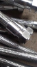 崇朝304不锈钢波纹管编织网金属工业4分6分1寸耐高温 蒸汽高压软管 4分*2米 实拍图