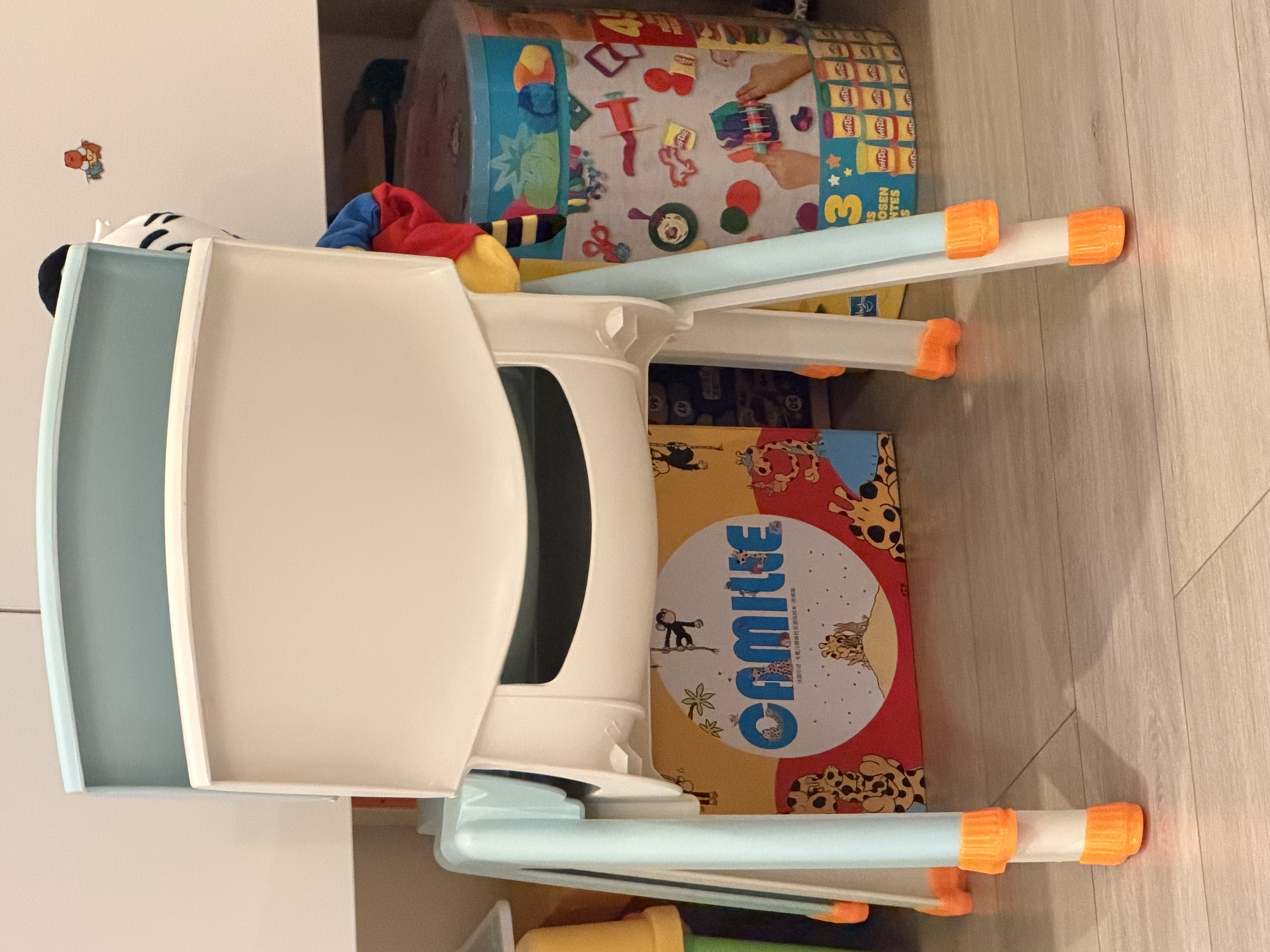 四万公里儿童靠背凳加厚儿童小椅子幼儿园靠背椅浴室防滑宝宝家用塑料椅子结实小凳子板凳学习洗澡座椅餐椅可叠放白色 实拍图