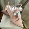 CHARLES&KEITH缎面蝴蝶结尖头高跟凉鞋女生日礼物送女友CK1-60361556 Light Pink浅粉色 36 实拍图