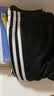 阿迪达斯（adidas）长裤男女同款宽松透气直筒裤跑步运动休闲裤 黑白（经典款） 2XL 实拍图