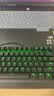 雷蛇（Razer）小蜘蛛 黑寡妇蜘蛛X竞技版背光款 机械键盘 有线键盘 游戏键盘 87键 电竞 绿轴 实拍图