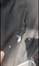 探拓（TECTOP）冲锋裤男加绒保暖防风软壳裤登山徒步裤 男款黑色 XL 实拍图