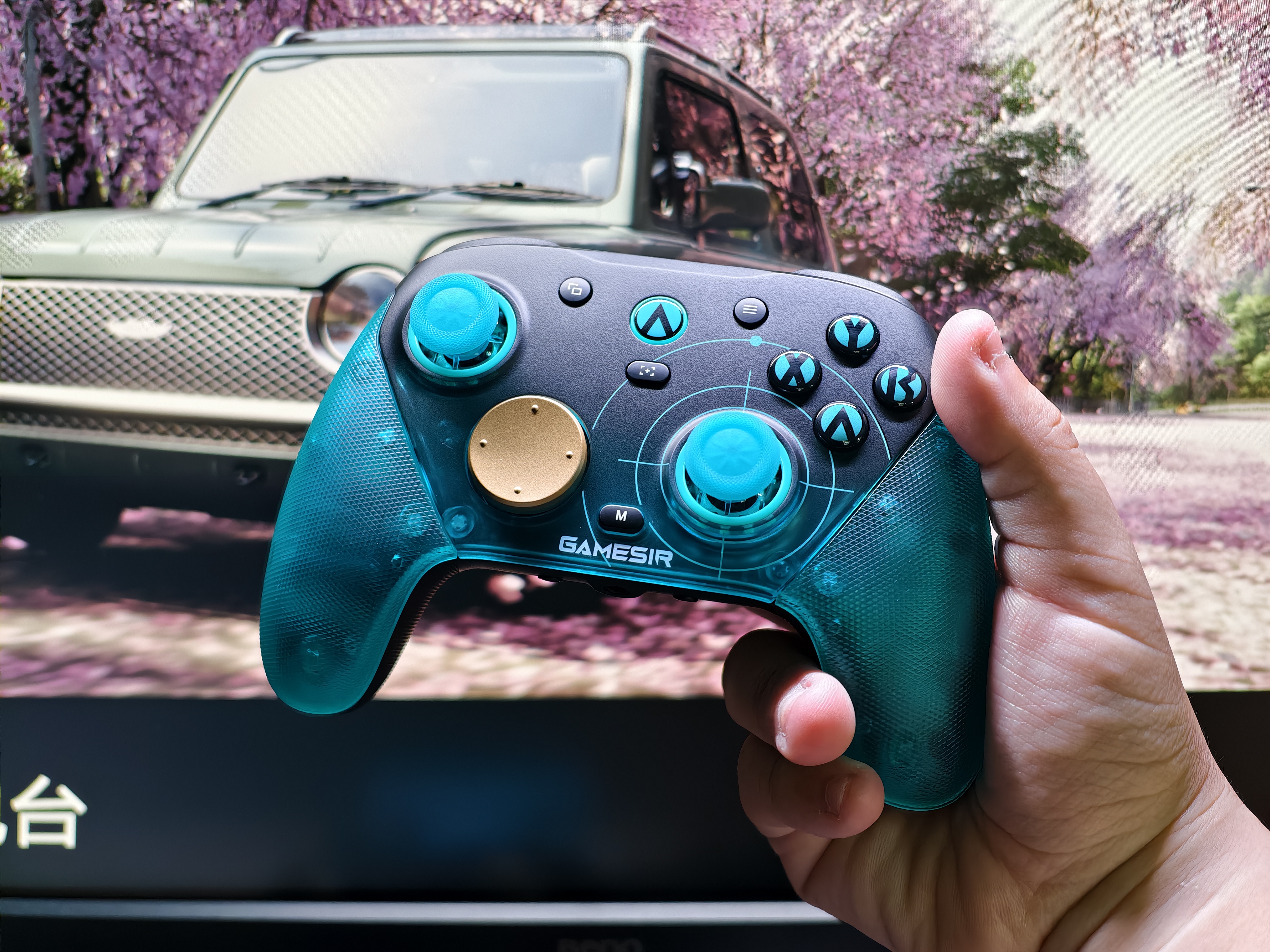 盖世小鸡G7 Pro天王星aimlabs联名8K游戏手柄 8000回报率apex蓝牙PC电脑无线Steam安卓手机fps 影之刃零 实拍图