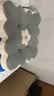 金号坐垫屁垫办公室椅子垫可爱学生教室宿舍加厚透气坐垫 灰色 40x40 实拍图