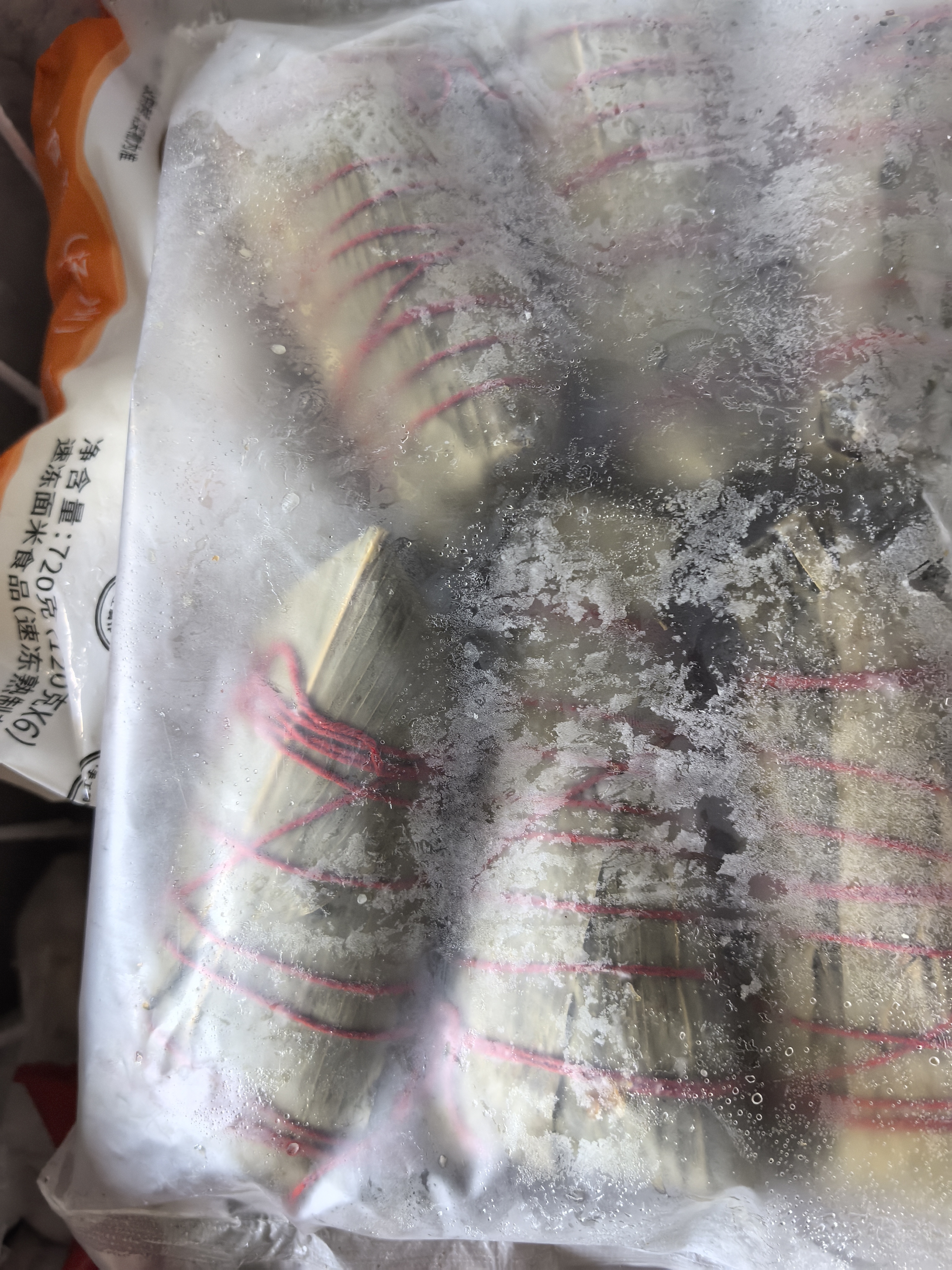 诸老大粽子200克 肉粽子五花肉粽 嘉兴肉粽早餐休闲零食速食6只 实拍图
