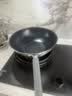 三禾0涂层炒锅无涂层不粘锅钛钢不锈钢电磁炉通用炒菜锅30cmLC30S16 实拍图