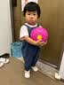 优衣库婴幼儿背带裤宝宝新生儿背带裤491043 66 蓝色 90 实拍图