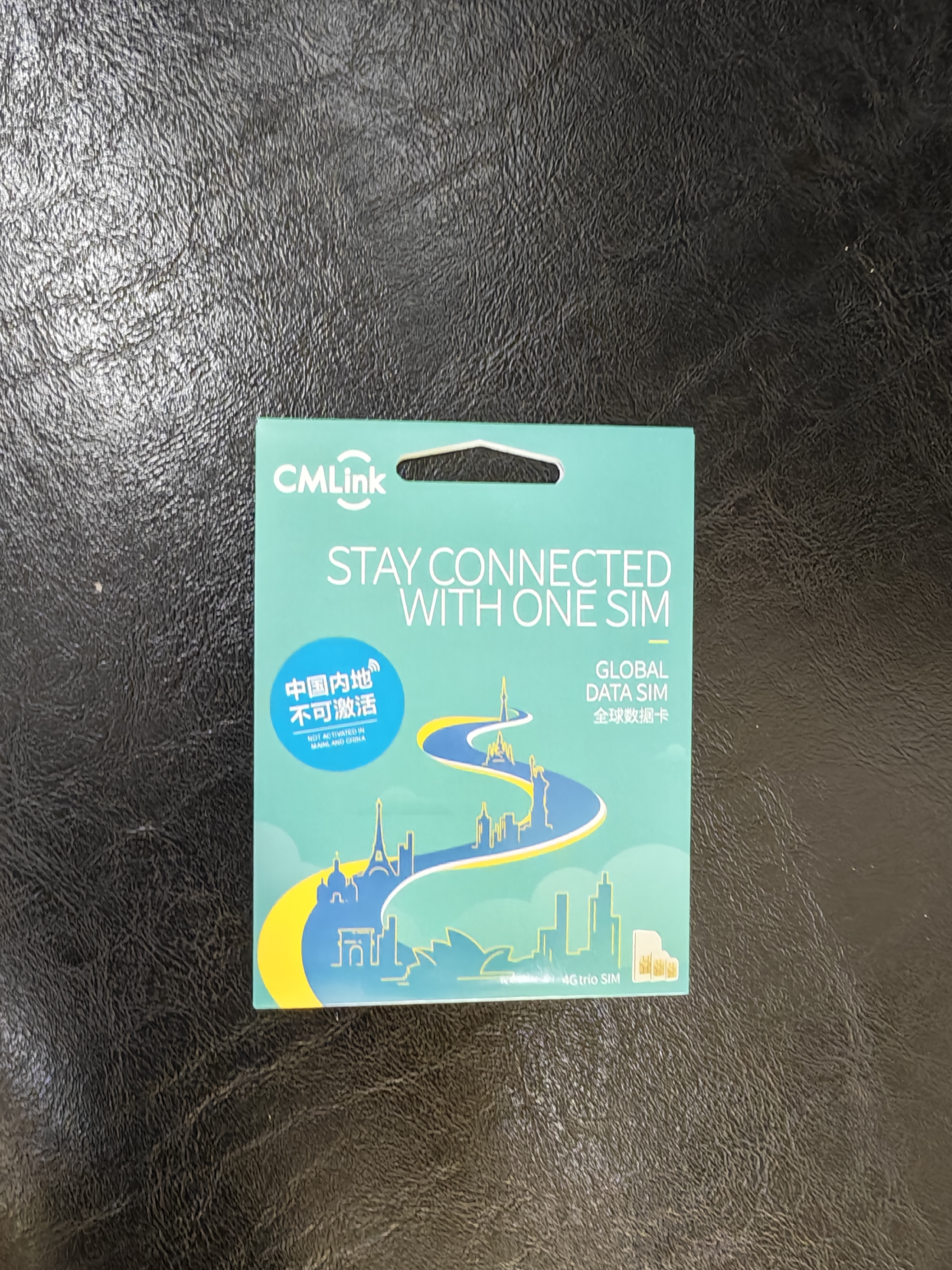 欧洲5G/4G流量卡中国移动CMLink畅游多国通用法德英旅游sim卡 5天-3GB(总量)-用完即止（欧洲33国通用） 实拍图