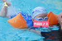 李宁（LI-NING） 儿童泳镜男女童防水防雾高清游泳眼镜泳帽套装宝宝高清游泳装备 【舒适印花】蓝色 实拍图
