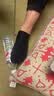 京东京造【10A抗菌】新疆棉男士袜子男春秋防臭透气吸汗短袜黑色5双 实拍图