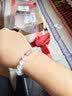 周六福玉髓手串女18K金珠手链生日礼物 绿玉髓 17cm 实拍图