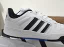 adidas ENTRAP美式校园风运动鞋少年感复古篮球风板鞋阿迪达斯   白色/黑色（JQ3924）   38 实拍图