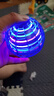 新款耐摔王智能感应悬浮回旋球黑科技UFO儿童玩具指尖飞行陀螺6岁 升级【蓝】回旋+彩灯 实拍图