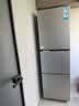 海尔「真省电」251L三门家用小户型电冰箱抗菌净味一级能效节能风冷无霜BCD-251WGHC3E7WV(银)国家补贴 实拍图