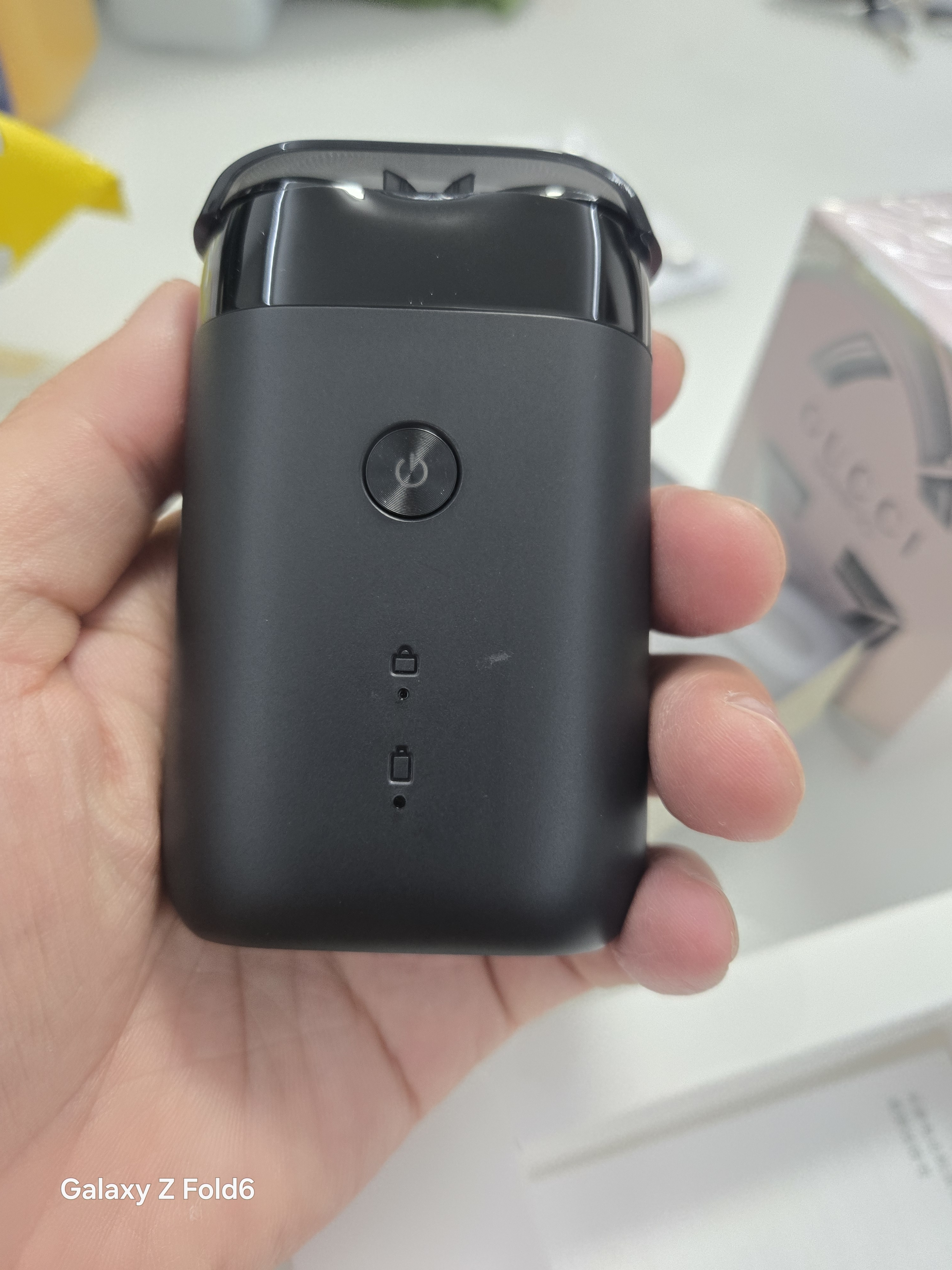 米家【国庆礼物】电动剃须刀S100刮胡刀全新双环云纹刀网减少漏剃双环锁须精准切剃舒适少拉扯小巧便携 实拍图