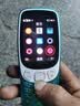 诺基亚（NOKIA）3210 4G 移动联通电信广电全网通 2.4英寸双卡双待 直板按键学生功能机备用手机 蓝色 实拍图