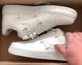 耐克NIKE女空军一号AF1 运动鞋FV3654-111帆白37.5 实拍图