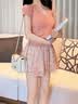 viney【何泓姗同款】牛皮斜挎包包女包轻奢生日礼物高级感送女友老婆 【白色】明星同款高档品牌手提小方包 时尚ck风小众单肩腋下包 实拍图