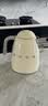 SMEG/斯麦格复古烧水壶KLF04保价双11家用1.7L大容量不锈钢恒温养生电热水壶自动断电生日结婚新婚礼物 1.7L 奶白色 实拍图