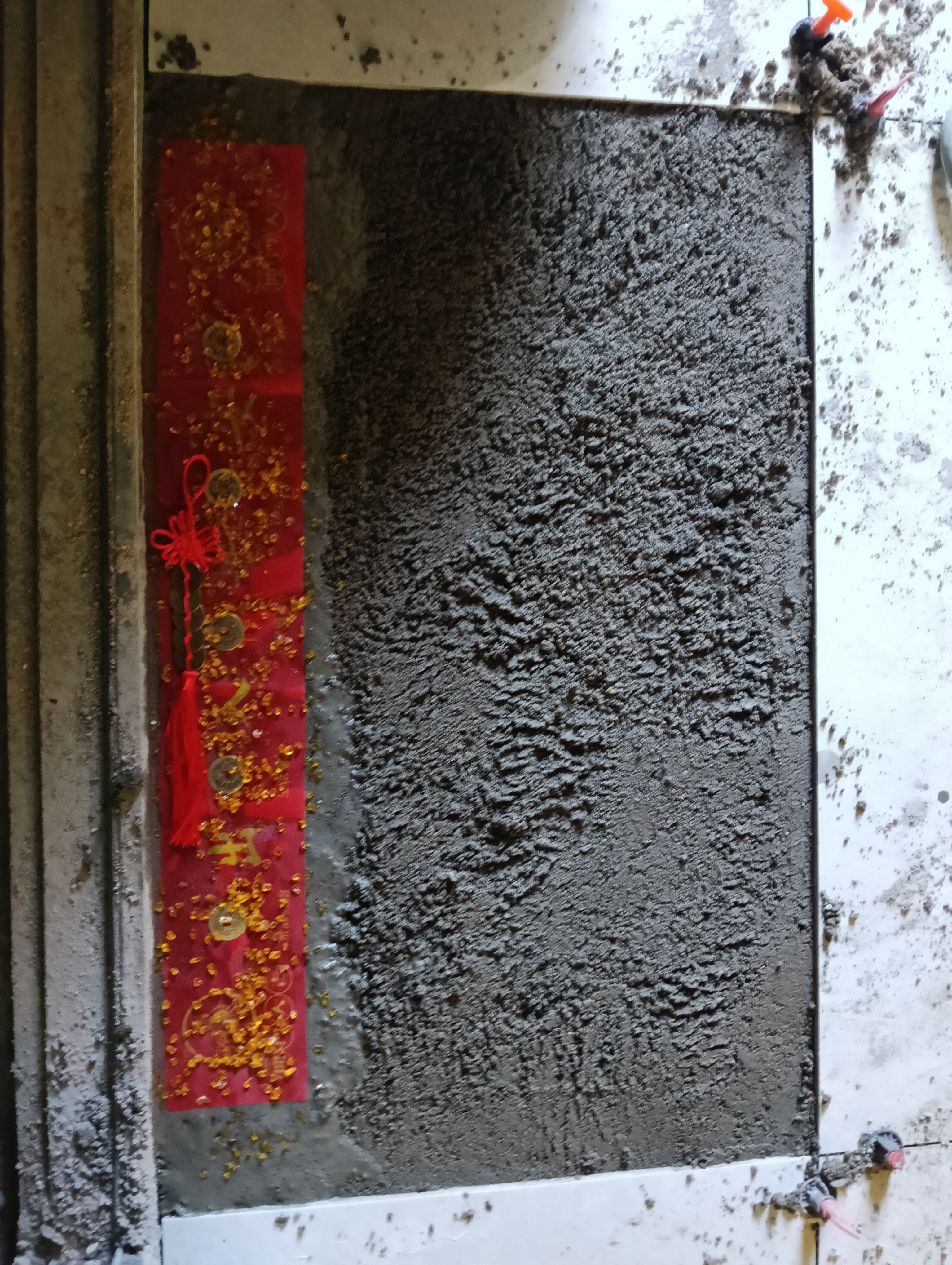 缤越五帝钱入户门压门槛石下面五帝铜钱真品出入平安过门石下压门槛石 实拍图
