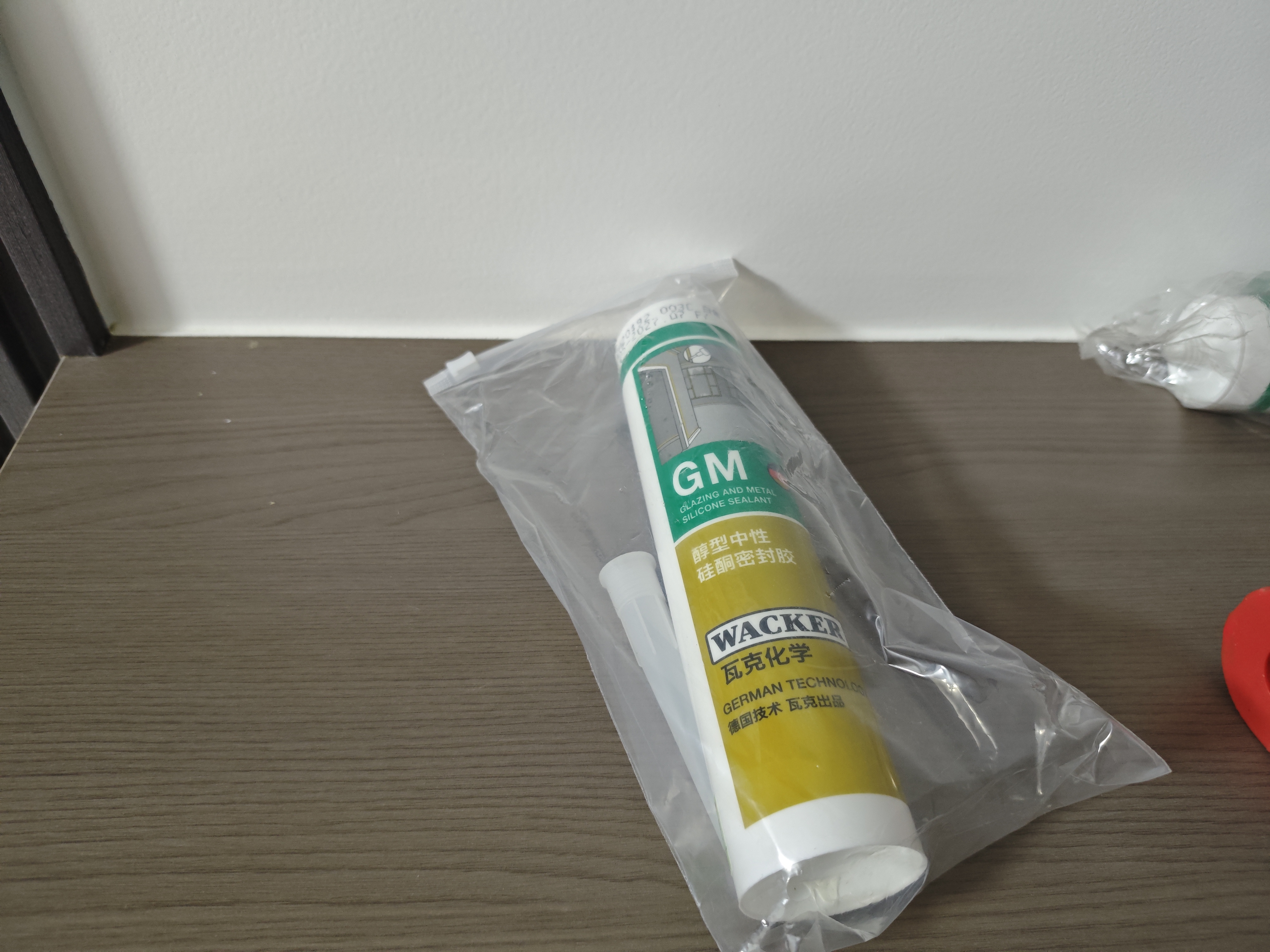 瓦克（WACKER）SN防霉玻璃胶厨卫中性水槽马桶防水密封胶封边美容胶瓷白 实拍图