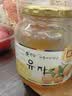 全南蜂蜜柚子茶1kg 韩国进口果酱中秋礼品送长辈润喉冲调泡水饮果茶 实拍图