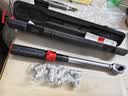 德力西电气（DELIXI ELECTRIC）扭力扳手高精度预置式扭矩扳手可调汽修扳手72齿大飞9件套10-150 实拍图