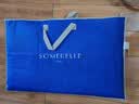 安睡宝（SOMERELLE） 全棉A类抗菌枕头进口七孔纤维枕芯酒店护颈椎枕睡眠枕靠枕可水洗 升级抗菌进口七孔枕蓝-中枕 单只 一只装 实拍图