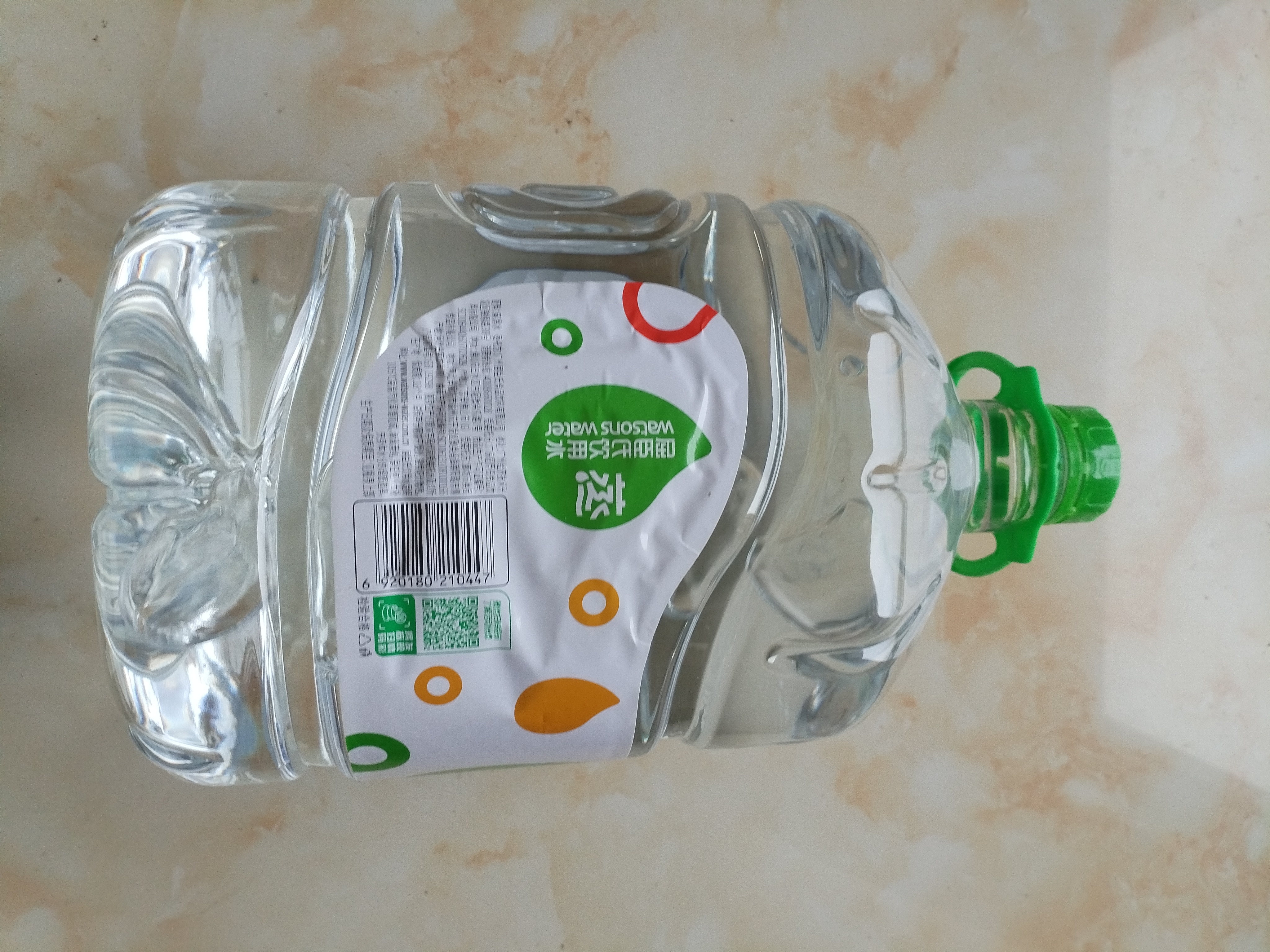 屈臣氏蒸馏水纯净水8L*2桶整箱大桶装水饮用水家庭装泡茶煲汤 实拍图