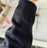 森马（Semir）森柔毛衫|毛衣男半高领打底针织衫抗静电冬季套头衫纯色百搭 黑色90001 M 实拍图