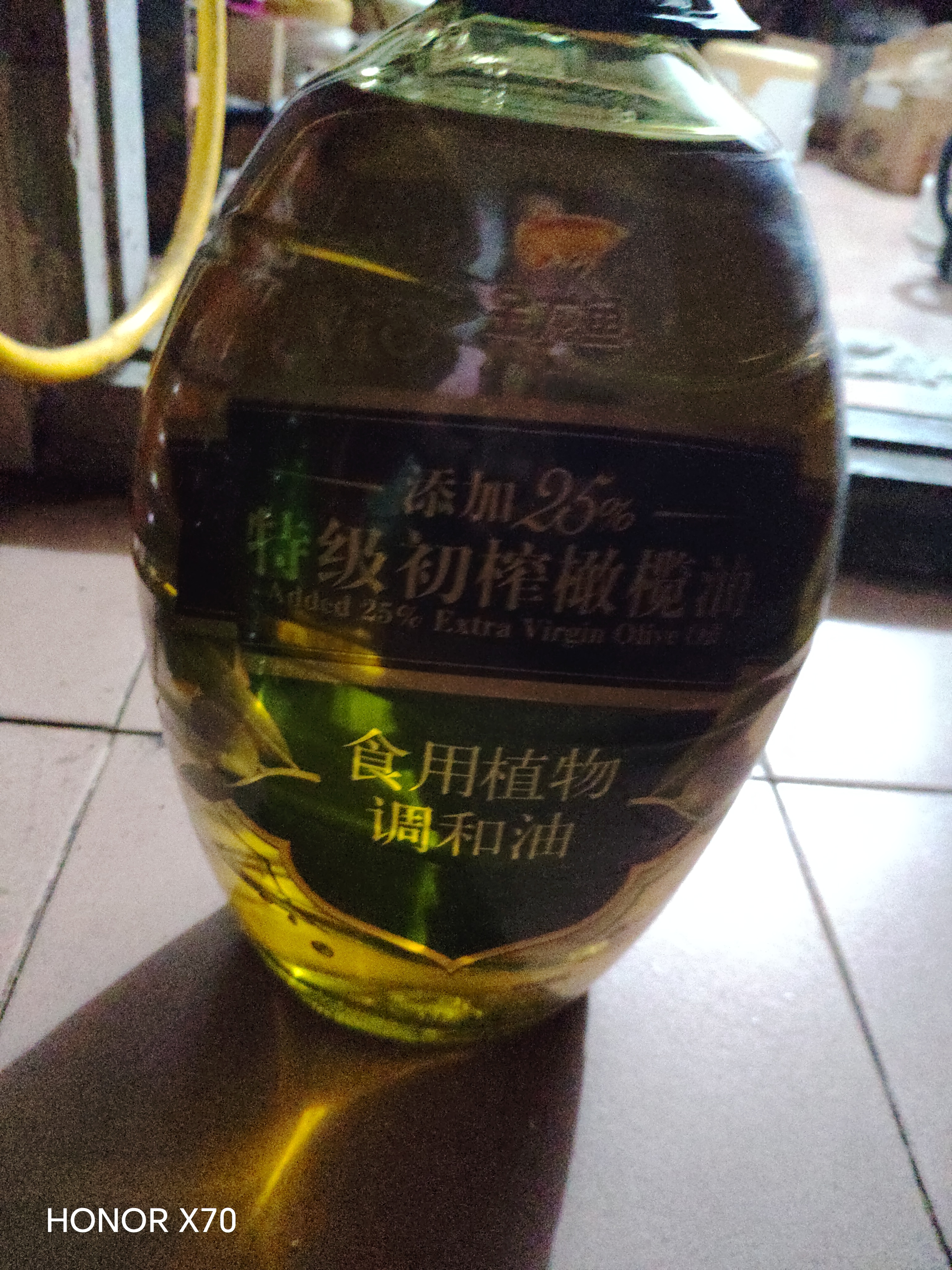 金龙鱼食用油添加25%初榨橄榄 食用植物调和油5L（新老配方随机发货） 实拍图
