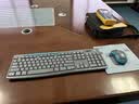 罗技（Logitech）MK275 键鼠套装 无线键鼠套装 办公键鼠套装 全尺寸 商务键鼠套装 带无线2.4G接收器 黑蓝色 实拍图
