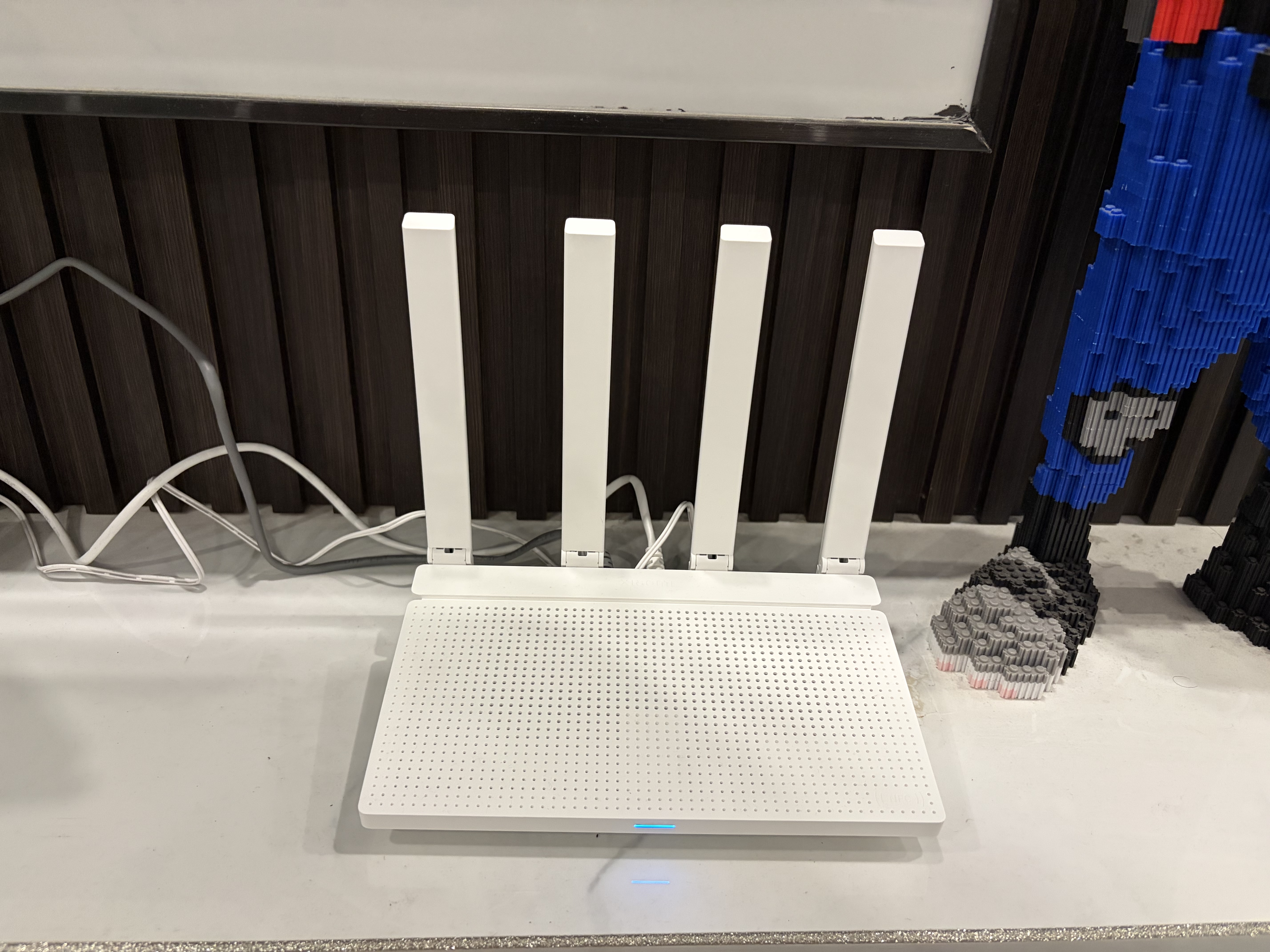小米（MI）路由器AX3000T 千兆双频 穿墙王 大户型覆盖 5G智能家用无线 游戏路由 一碰连 NFC快连 双宽带聚合 实拍图