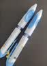 晨光（M&G）文具热可擦中性笔 云握手按动子弹头黑色水笔0.5mm 小学生用热敏摩擦签字笔 12支/盒AKPJ7001开学 实拍图