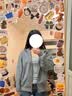 优衣库宽松连帽拉链运动开衫/长袖男装女装合作款/外套卫衣486300 486300/03灰色 XS 实拍图