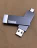 ThinkPad联想Thinkbook 64GB Type-C USB3.1 U盘 读速150MB/s 手机电脑 双接口 u盘办公商务优盘 BU100 实拍图