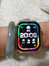 联想（Lenovo）智能手表 Watch Fit轻薄大屏血氧心率睡眠蓝牙通话健康监测穿戴运动手表手环 曜石金 男女朋友礼物 实拍图