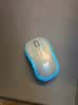 罗技（Logitech）M185鼠标 无线鼠标 办公鼠标 对称鼠标 黑色蓝边 带无线2.4G接收器 实拍图