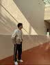 H8奢椰子鞋350鞋子男鞋2026新款透气网面莆田男鞋休闲运动跑步鞋 白满（BT版本） 42 实拍图