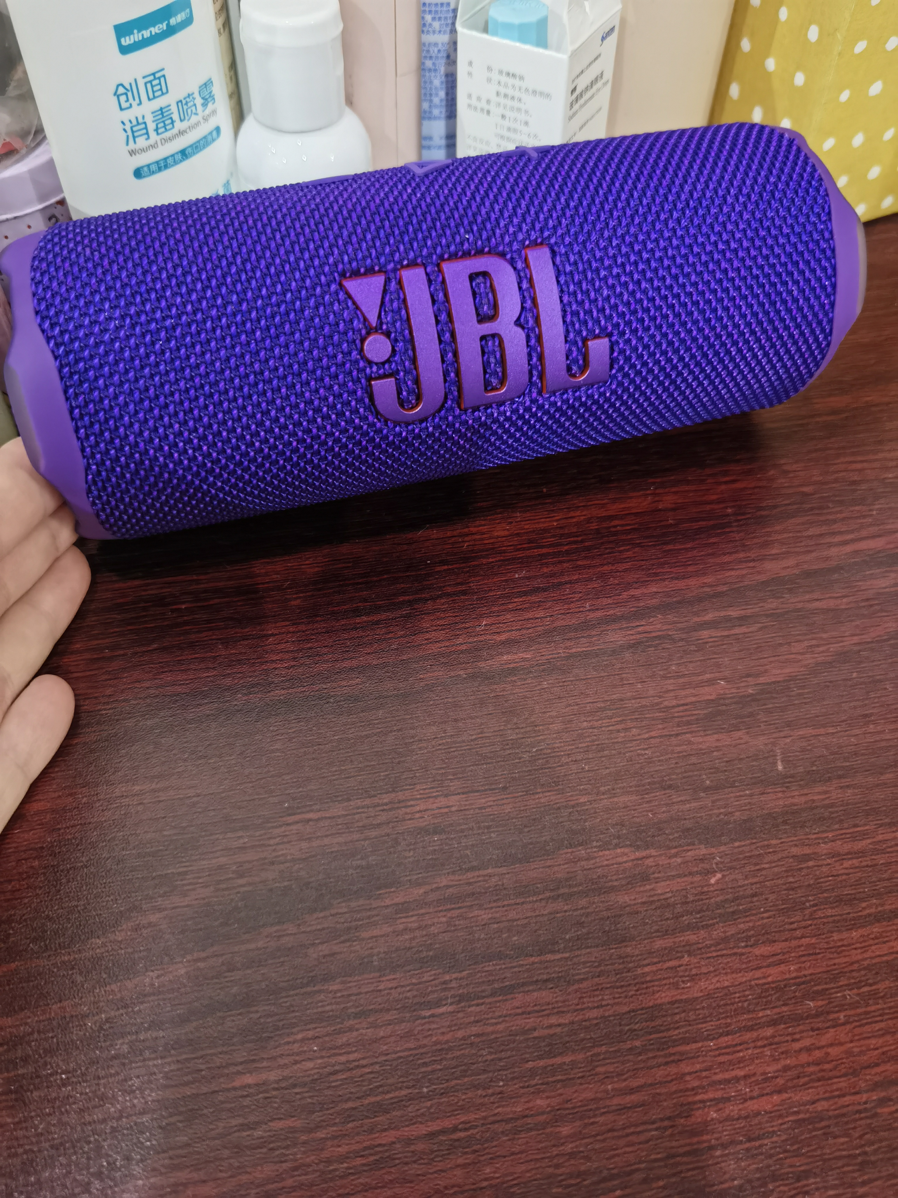 JBL FLIP7 音乐万花筒七代 蓝牙音箱 户外音响 AI音效增强 赛道扬声器  旅行礼物推荐 罗兰紫 实拍图