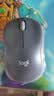 罗技（Logitech）M185鼠标 无线鼠标 办公鼠标 对称鼠标 黑色灰边 带无线2.4G接收器 实拍图