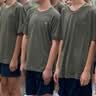 龙伟联合短袖体能服套装男夏季速干短袖军训体能训练一套07体训服T恤正品 实拍图