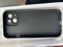奶小鸭（NEYAA） 适用苹果15手机壳 iphone15保护套镜头全包硅胶防摔超薄创意卡通简约网红软壳男女款 石墨黑 实拍图