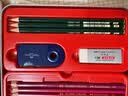 辉柏嘉（Faber-castell）【开学文具】彩铅100色油性彩铅彩色铅笔绘画工具画画套装骑士铁盒515701美术写生毕业礼物 实拍图