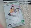 INSTAX富士instax立拍立得 mini相纸 白边双包20张+闪闪星钻边框贴 实拍图