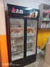 志高展示柜冷藏大容量饮料柜冰柜商用保鲜柜超市玻璃门冰箱立式啤酒柜 双门下机【直冷节能】黑红 一级节能省电80% 实拍图